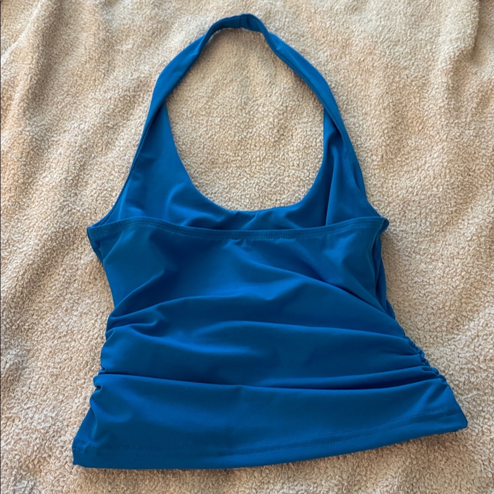 Blue Halter Top - Picture 2 of 2